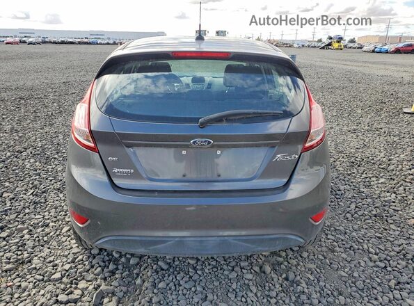 3FADP4EJXHM122871 2017 FORD FIESTA Угольный Вид сзади