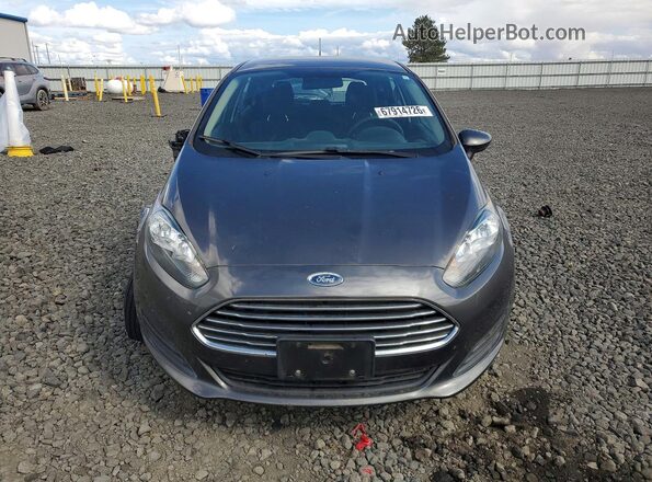 3FADP4EJXHM122871 2017 FORD FIESTA Угольный Вид спереди