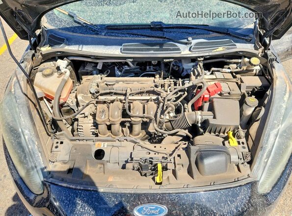 3FADP4TJ0GM131001 2016 FORD FIESTA Black Սալոնի հետևի տեսք