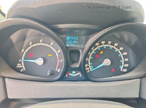 3FADP4TJ0GM131001 2016 FORD FIESTA Black Սարքավորումների վահանակի տեսք