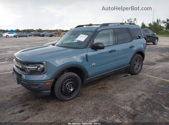 3FMCR9B60MRA62041 2021 FORD BRONCO SPORT Blue წინა მარცხენა ხედი სამი მეოთხედიდან