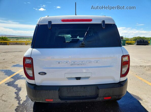 3FMCR9B60PRD02418 2023 FORD BRONCO White Widok z tyłu
