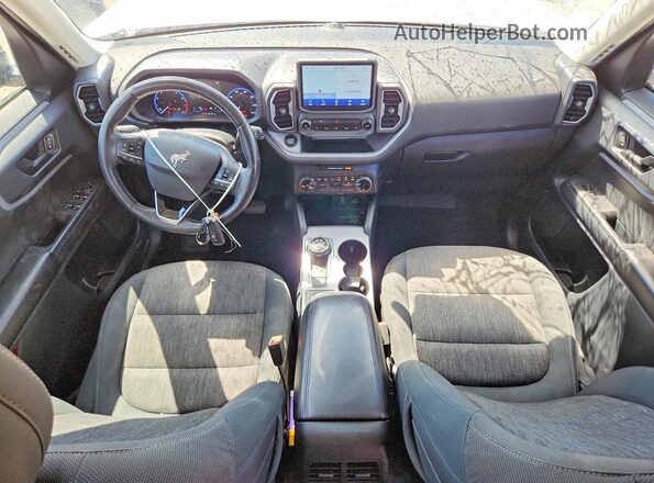 3FMCR9B60PRD02418 2023 FORD BRONCO White Widok deski rozdzielczej