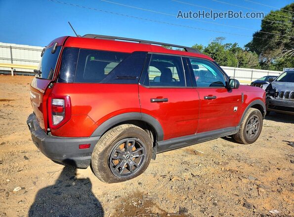 3FMCR9B60PRD60710 2023 FORD BRONCO Orange Tył prawy