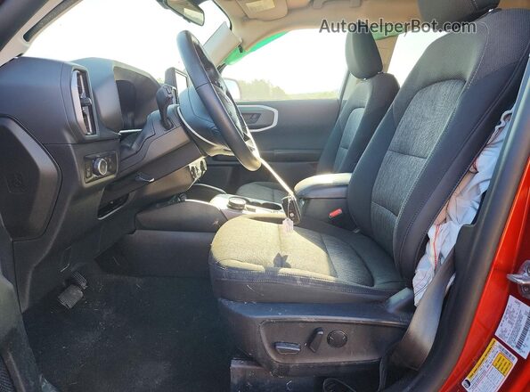 3FMCR9B60PRD60710 2023 FORD BRONCO Orange Widok wnętrza z przodu