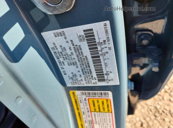 3FMCR9B61MRB33585 2021 FORD BRONCO Blue Widok wnętrza 360 stopni