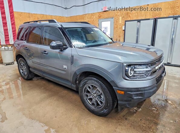 3FMCR9B65PRD12149 2023 FORD BRONCO Серый Передняя правая четверть