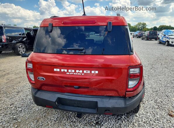 3FMCR9B65PRD25323 2023 FORD BRONCO Red Rear view