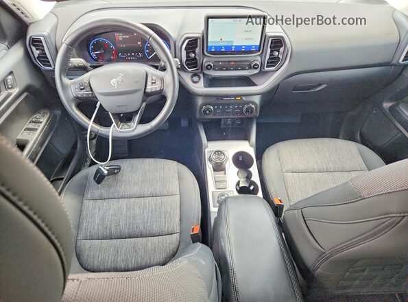 3FMCR9B65PRD25323 2023 FORD BRONCO Red Dashboard view