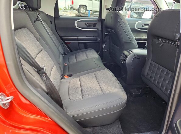3FMCR9B65PRD25323 2023 FORD BRONCO Red Rear interior view