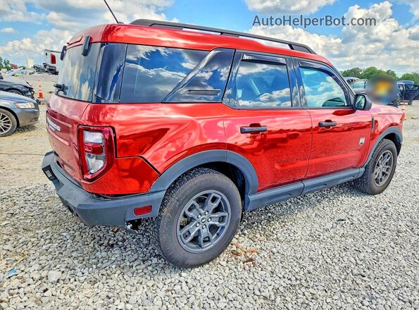 3FMCR9B65PRD25323 2023 FORD BRONCO Red Rear right