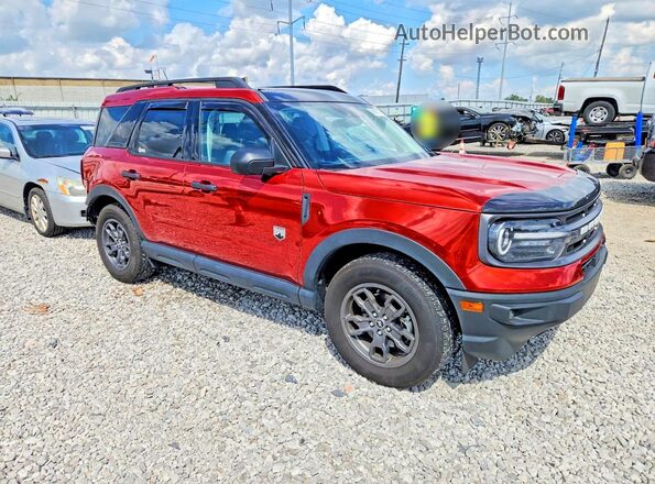 3FMCR9B65PRD25323 2023 FORD BRONCO Red Front right