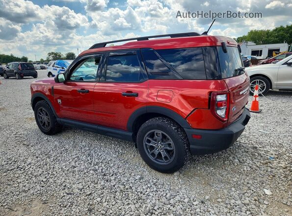 3FMCR9B65PRD25323 2023 FORD BRONCO Red Rear left