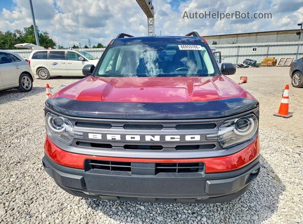 3FMCR9B65PRD25323 2023 FORD BRONCO Red Front view