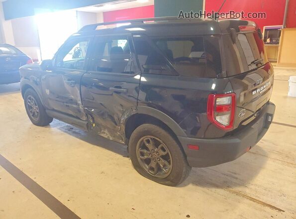 3FMCR9B66MRA99823 2021 FORD BRONCO Blue Tył lewy