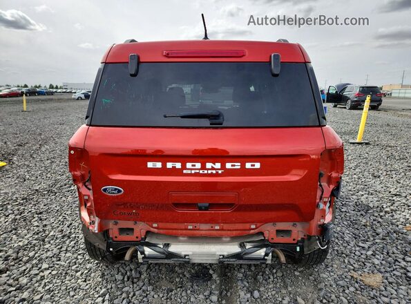3FMCR9B66PRD65376 2023 FORD BRONCO Orange Rear view