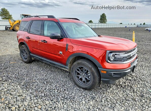 3FMCR9B66PRD65376 2023 FORD BRONCO Orange Front right