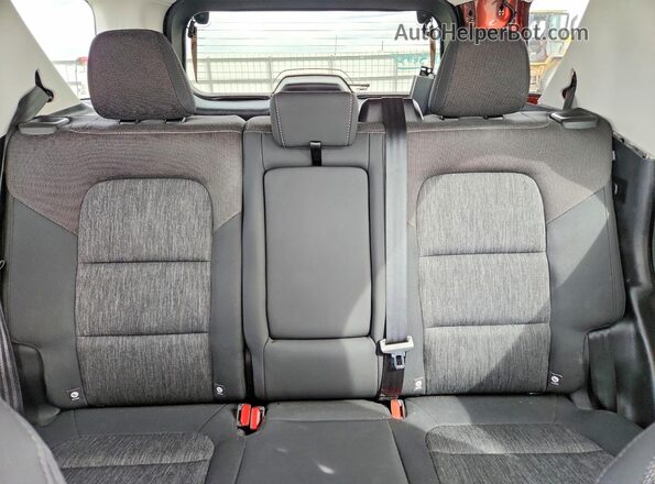 3FMCR9B66PRD65376 2023 FORD BRONCO Orange Rear seats view