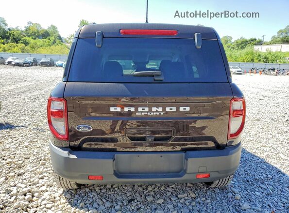 3FMCR9B69MRA70929 2021 FORD BRONCO Коричневый Вид сзади