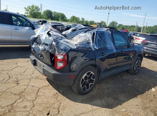 3FMCR9B69RRF52985 2024 FORD BRONCO Черный Задняя правая четверть