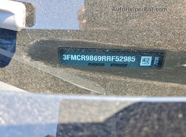 3FMCR9B69RRF52985 2024 FORD BRONCO Черный Вид наклейки с VIN-кодом