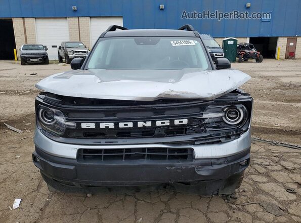 3FMCR9C60PRD62584 2023 FORD BRONCO Silver Front view