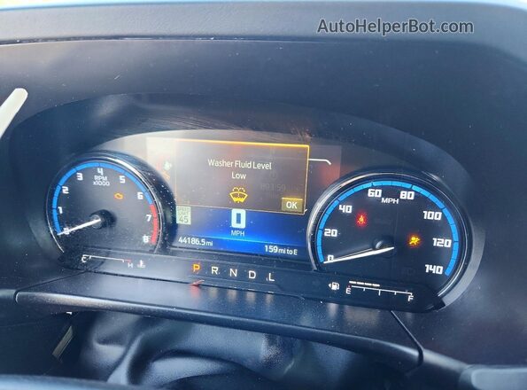 3FMCR9C68PRD53759 2023 FORD BRONCO Black ხელსაწყოთა პანელის ხედი