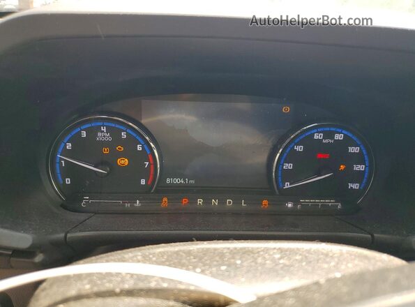 3FMCR9C69MRB05631 2021 FORD BRONCO Синий Вид щитка приборов