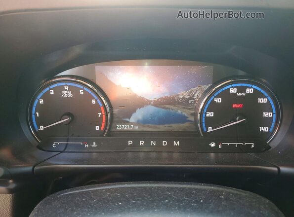 3FMCR9D90PRD10879 2023 FORD BRONCO Black Instrument cluster view