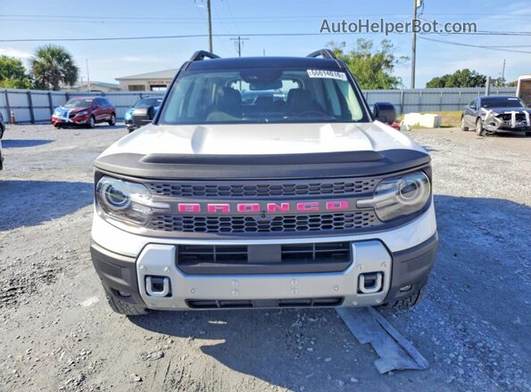 3FMCR9DA4SRF61584 2025 FORD BRONCO White Widok z przodu