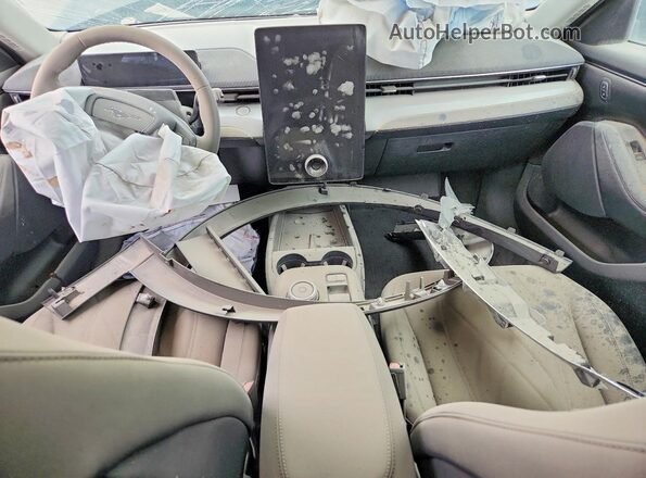 3FMTK1R45PMB03565 2023 FORD MUSTANG Серебряный Вид панели приборов