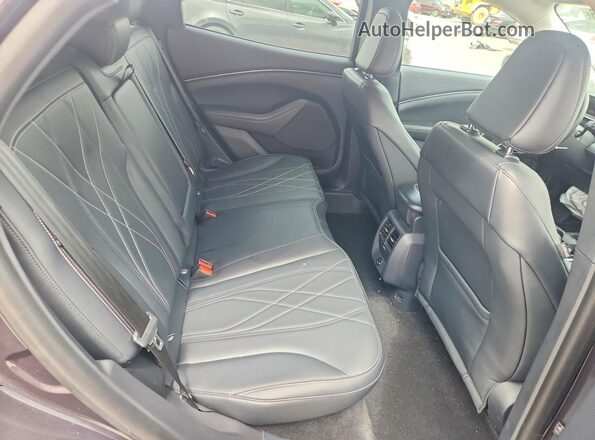 3FMTK1SS0NMA51798 2022 FORD MUSTANG Black Rear seats view