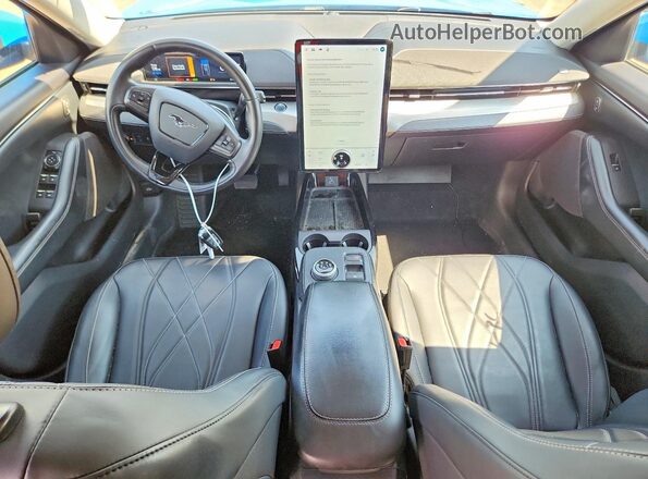 3FMTK1SS2NMA19113 2022 FORD MUSTANG Blue Առջևի վահանակի տեսք