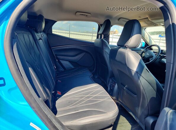 3FMTK1SS2NMA19113 2022 FORD MUSTANG Blue Հետևի նստատեղերի տեսք