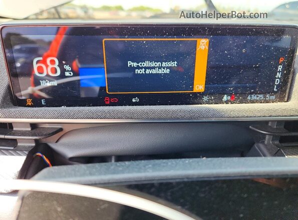 3FMTK3R72PMA54749 2023 FORD MUSTANG Серый Вид щитка приборов