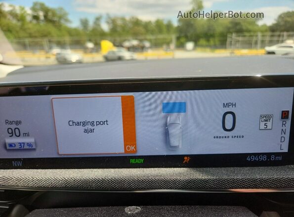 3FMTK3RM6NMA25158 2022 FORD MUSTANG White Widok zestawu wskaźników