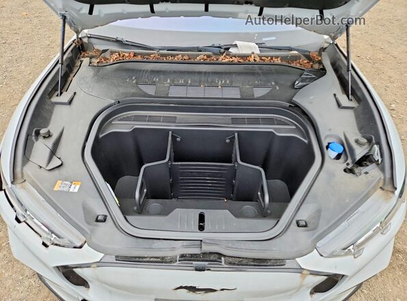 3FMTK3SS8MMA25301 2021 FORD MUSTANG Gray Vista del compartimento del motor
