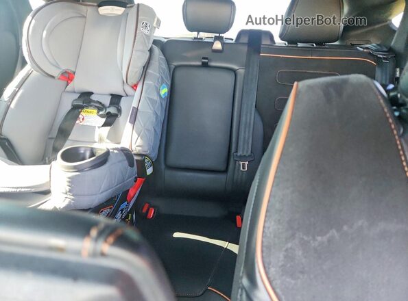 3FMTK4SE2PMA55298 2023 FORD MUSTANG Gray Rear seats view