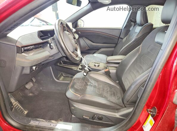 3FMTK4SE4NMA09789 2022 FORD MUSTANG Red Widok wnętrza z przodu