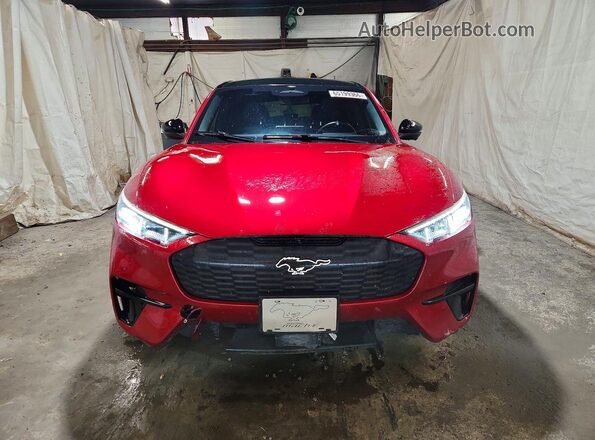 3FMTK4SE4NMA09789 2022 FORD MUSTANG Red Widok z przodu