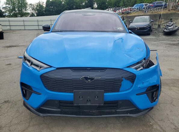 3FMTK4SE9NMA24935 2022 FORD MUSTANG Blue Widok z przodu