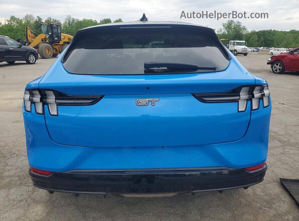 3FMTK4SE9NMA24935 2022 FORD MUSTANG Blue Widok z tyłu