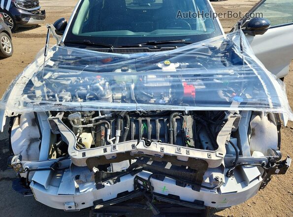 3FMTK4SX4SMA18375 2025 FORD MUSTANG White ძრავის განყოფილების ხედი