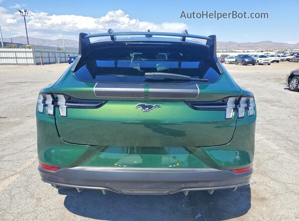 3FMTK4SXXRMA24305 2024 FORD MUSTANG Green Widok z tyłu