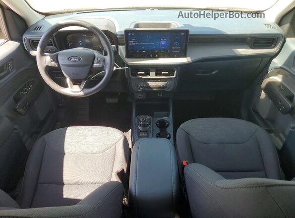 3FTTW8BA1SRB67437 2025 FORD MAVERICK Tan Dashboard view