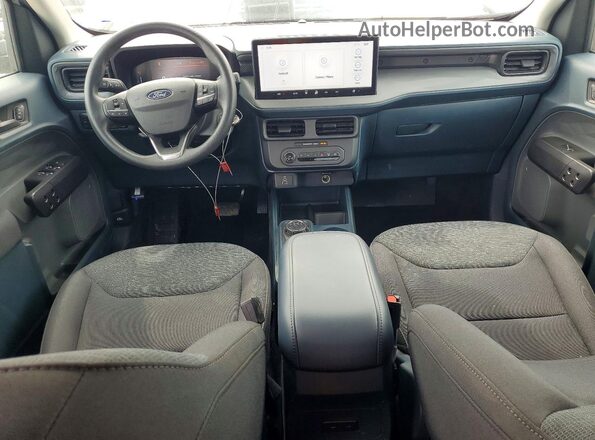 3FTTW8BA2SRA30751 2025 FORD MAVERICK Белый Вид панели приборов