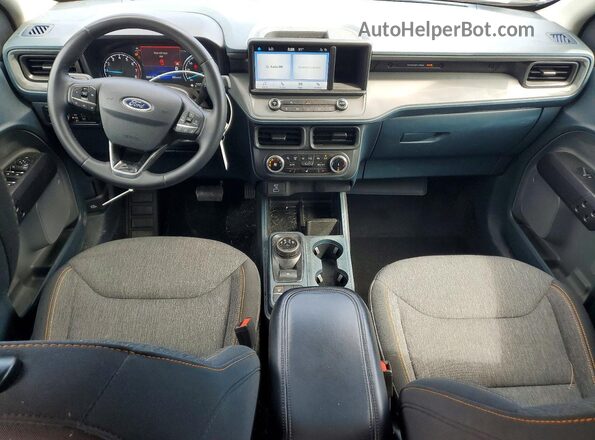 3FTTW8C98RRA85512 2024 FORD MAVERICK Black Вид панелі приладів
