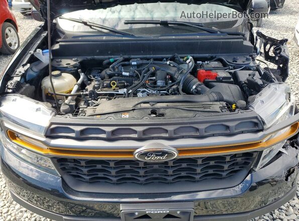3FTTW8C98RRA85512 2024 FORD MAVERICK Black Вид задньої частини салону