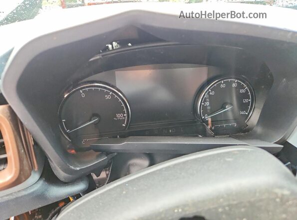 3FTTW8E32PRA16630 2023 FORD MAVERICK Gray Вид щитка приладів