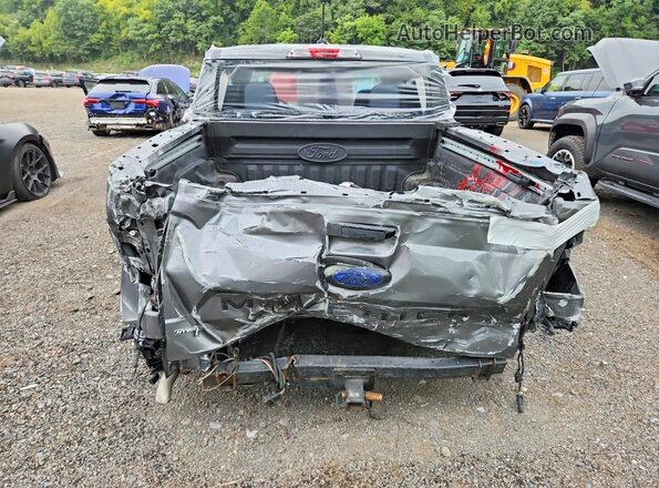 3FTTW8E32PRA16630 2023 FORD MAVERICK Gray Вид ззаду